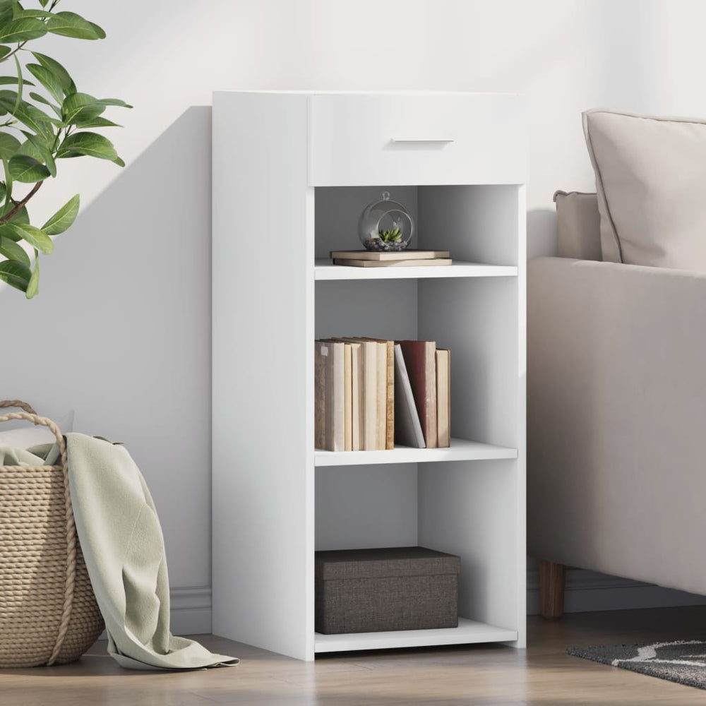 Weißes Sideboard 40x42,5x93 cm
