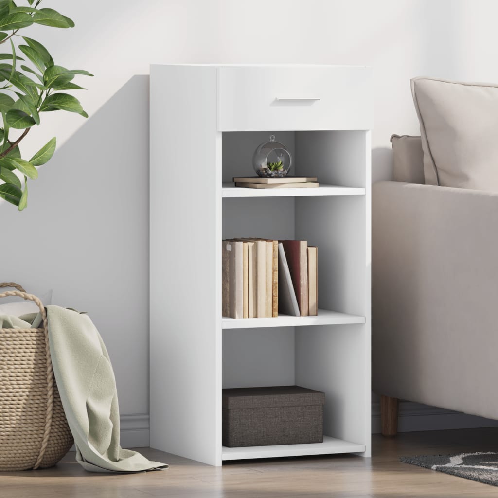 Weißes Sideboard 40x42,5x93 cm