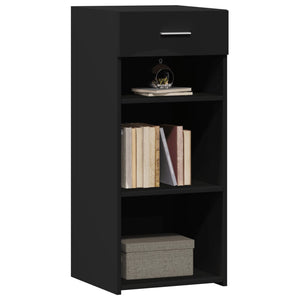 Schwarzes Sideboard 40x42,5x93 cm