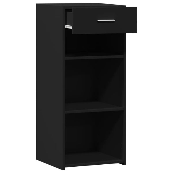 Schwarzes Sideboard 40x42,5x93 cm