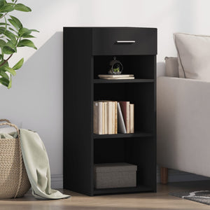 Schwarzes Sideboard 40x42,5x93 cm