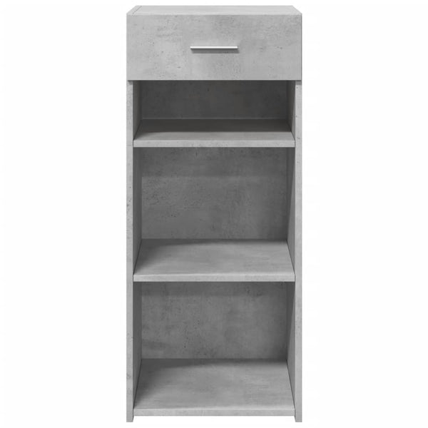 Betongraues Sideboard, 40x42,5x93 cm