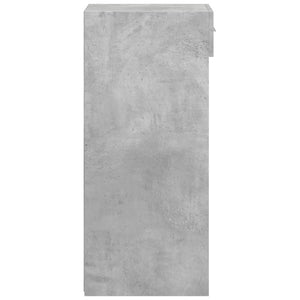Betongraues Sideboard, 40x42,5x93 cm