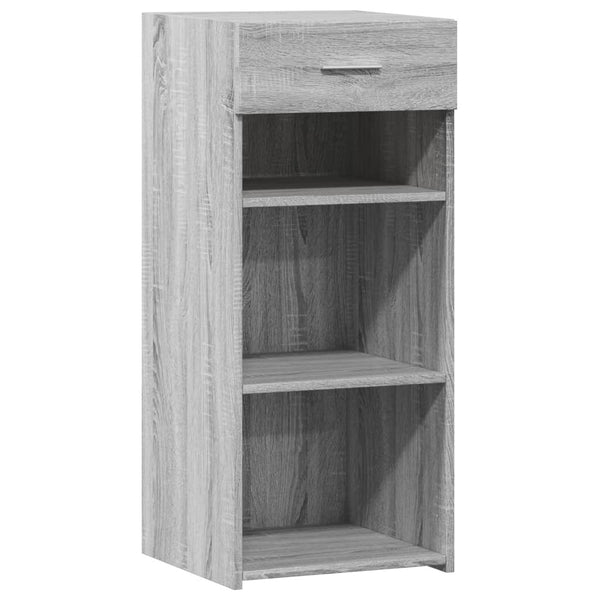 Graues Sonoma Sideboard 40x42,5x93 cm