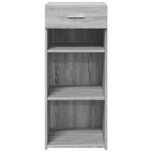Graues Sonoma Sideboard 40x42,5x93 cm