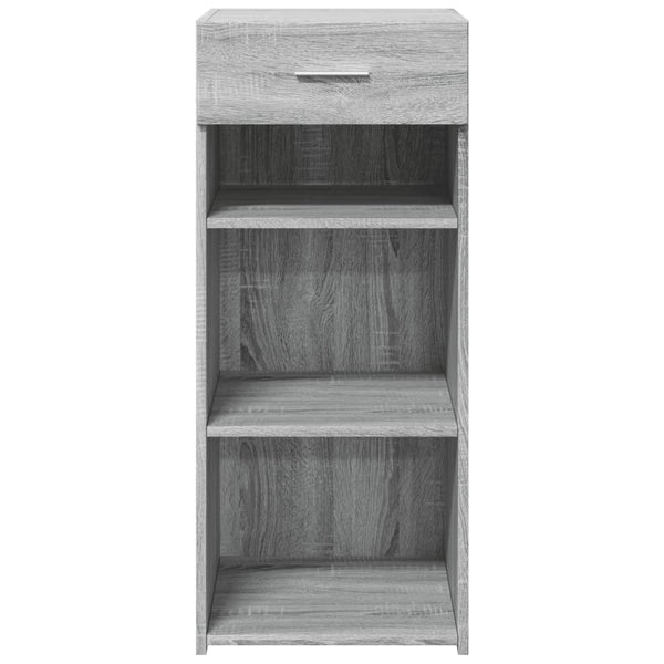 Graues Sonoma Sideboard 40x42,5x93 cm