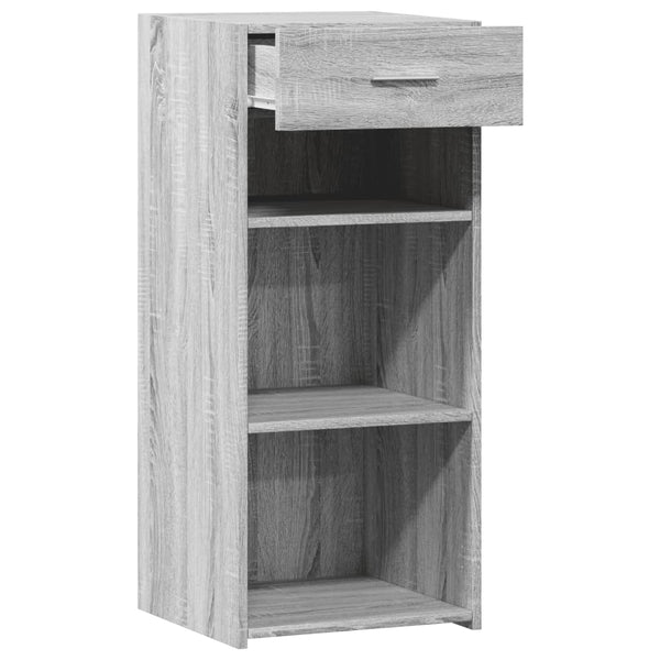 Graues Sonoma Sideboard 40x42,5x93 cm