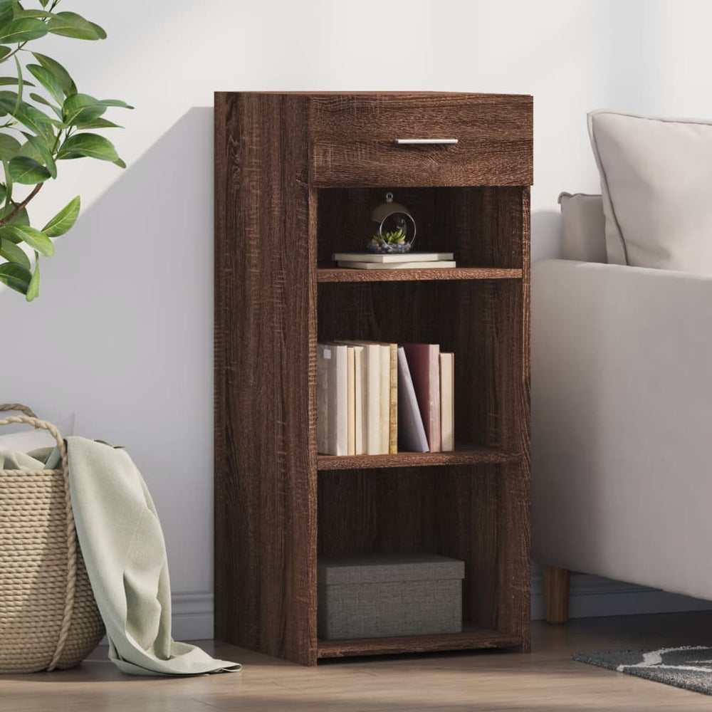 Sideboard Braun Eichen-Optik, 93 cm