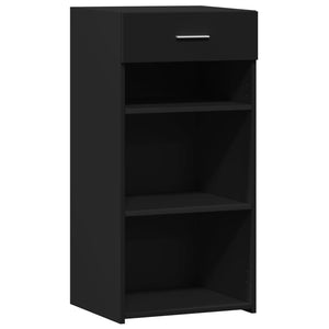 Schwarzes Sideboard 45x42,5x93 cm