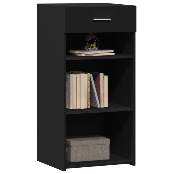 Schwarzes Sideboard 45x42,5x93 cm