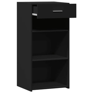 Schwarzes Sideboard 45x42,5x93 cm