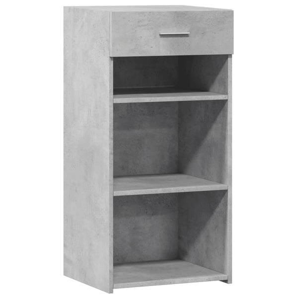 Betongraues Sideboard 45x42,5x93 cm