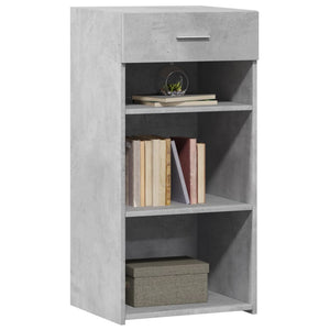 Betongraues Sideboard 45x42,5x93 cm