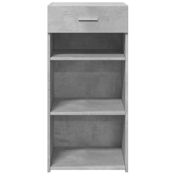 Betongraues Sideboard 45x42,5x93 cm
