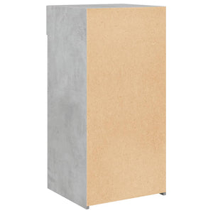 Betongraues Sideboard 45x42,5x93 cm