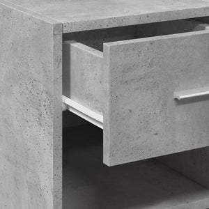 Betongraues Sideboard 45x42,5x93 cm