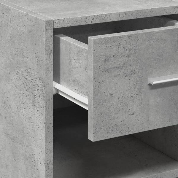 Betongraues Sideboard 45x42,5x93 cm