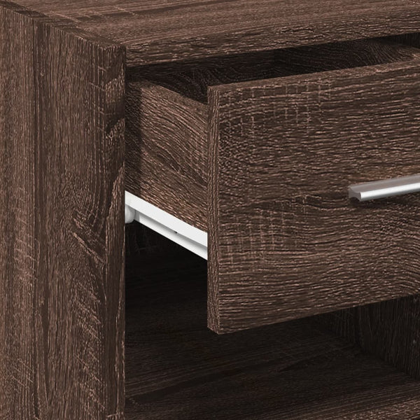 Sideboard Braun Eichen-Optik 93 cm