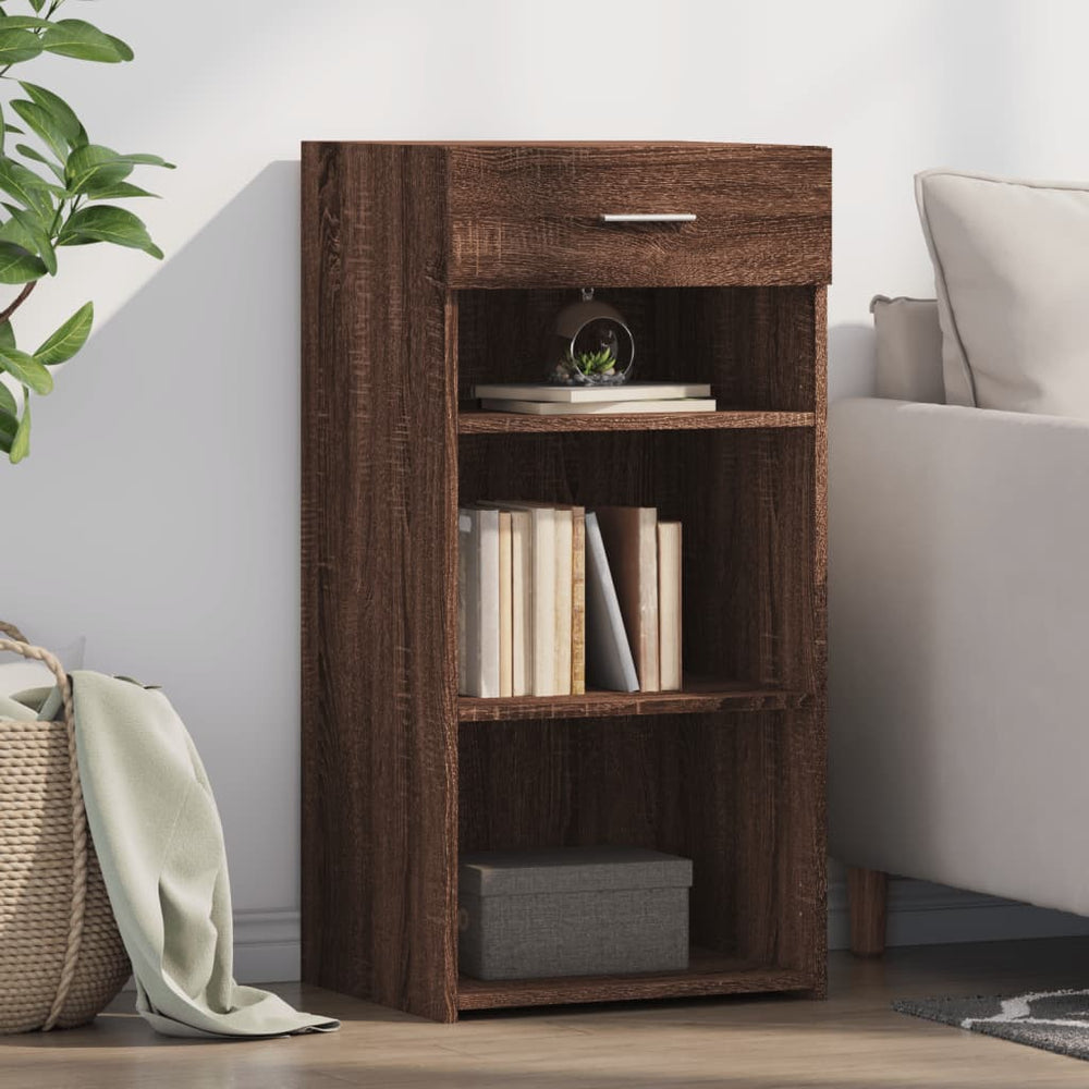 Sideboard Braun Eichen-Optik 93 cm
