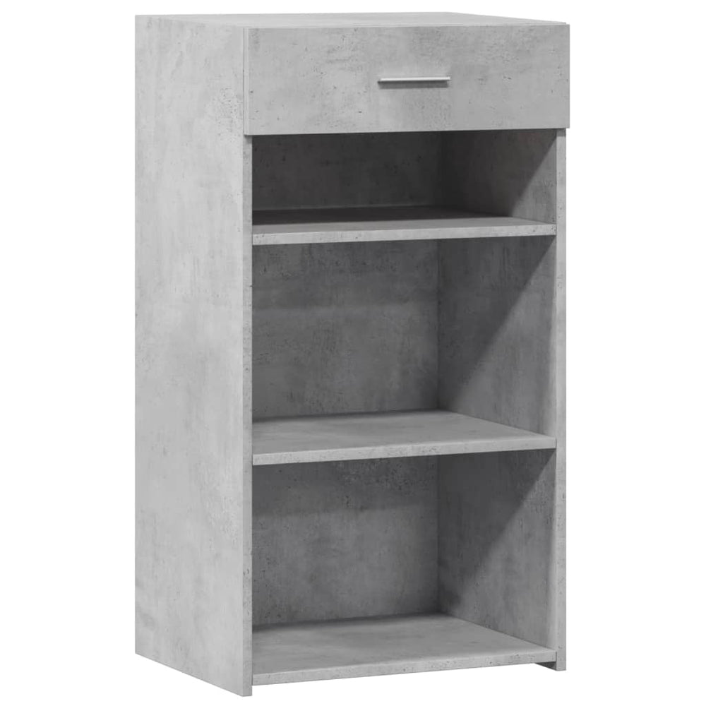 Betongraues Sideboard 50x42,5x93 cm