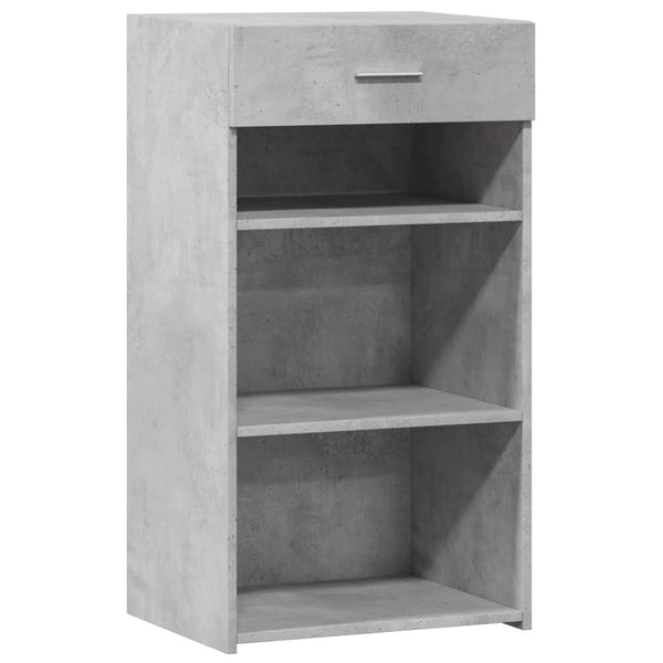 Betongraues Sideboard 50x42,5x93 cm