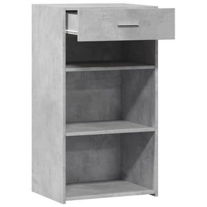 Betongraues Sideboard 50x42,5x93 cm
