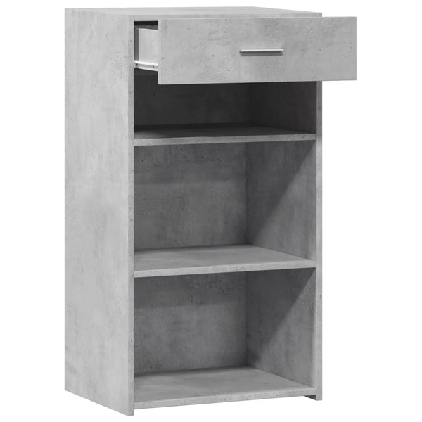 Betongraues Sideboard 50x42,5x93 cm