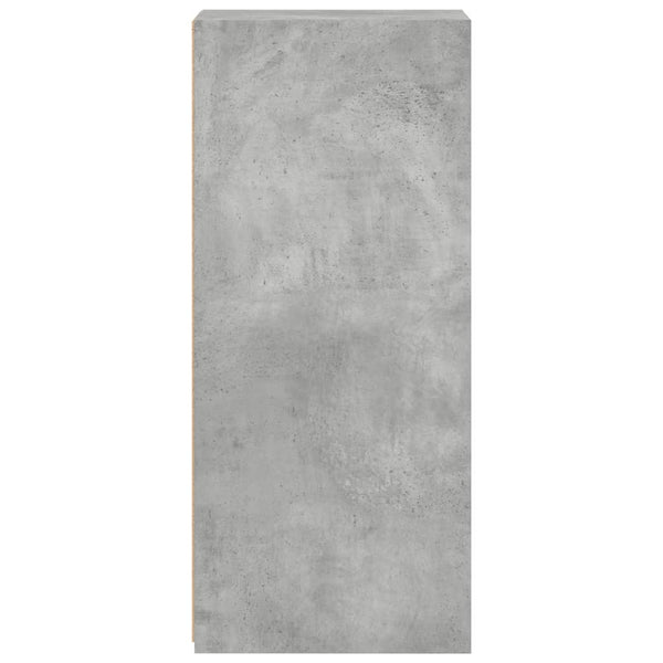 Betongraues Sideboard 30x41x93 cm