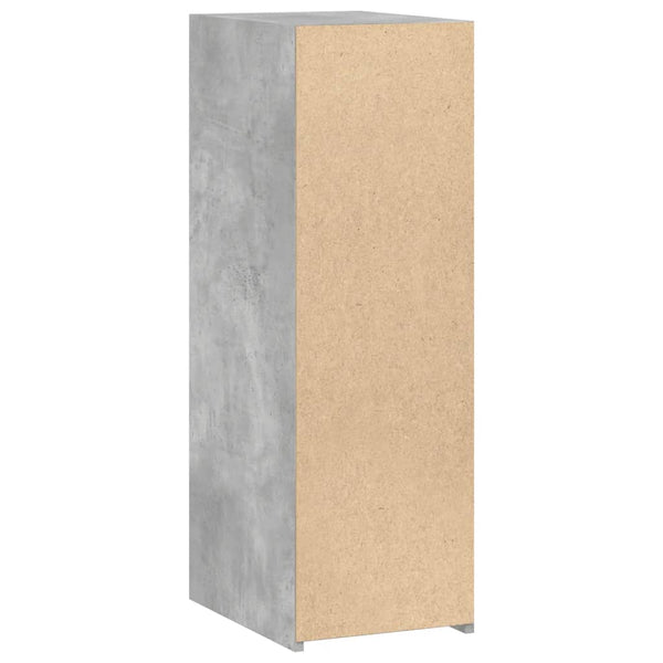 Betongraues Sideboard 30x41x93 cm