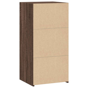 Sideboard Braun Eichen-Optik 93 cm
