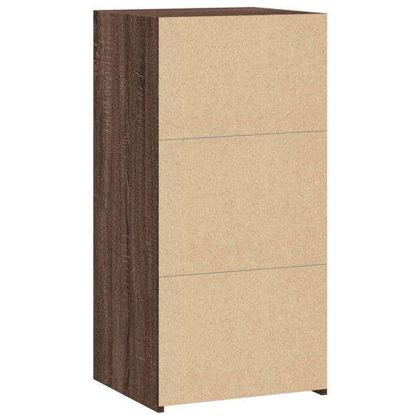 Sideboard Braun Eichen-Optik 93 cm