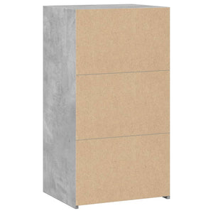 Betongraues Sideboard 50x41x93 cm