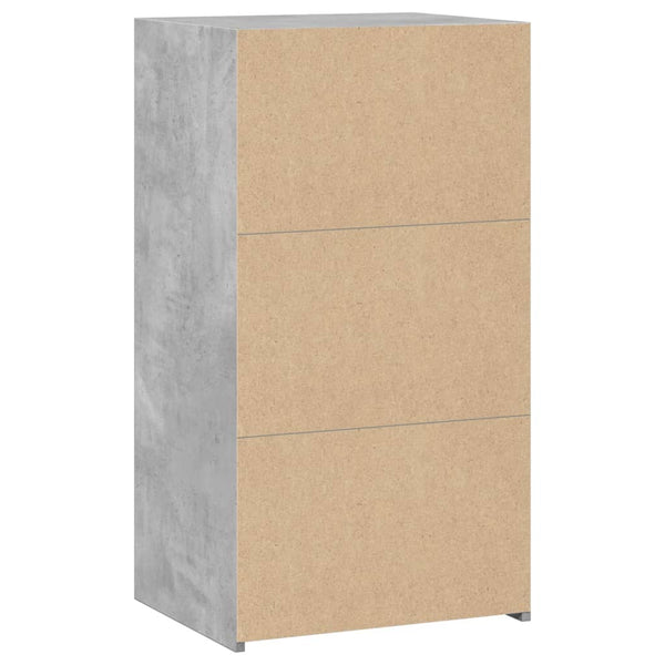 Betongraues Sideboard 50x41x93 cm