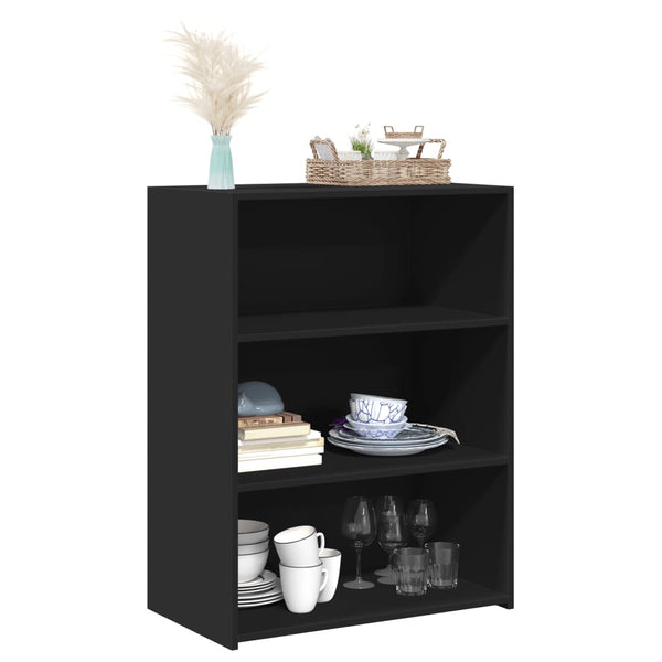 Schwarzes Sideboard 70x41x93cm