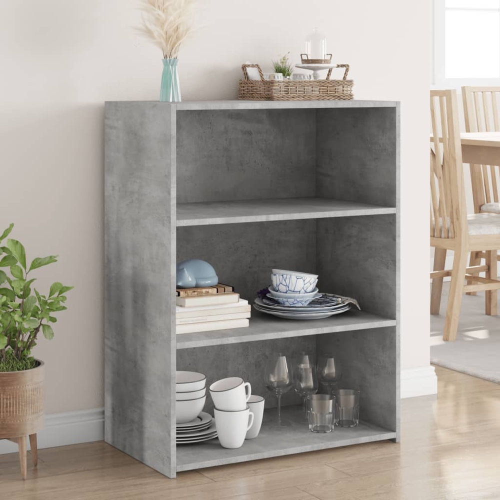Sideboard Betongrau 70x41x93 cm