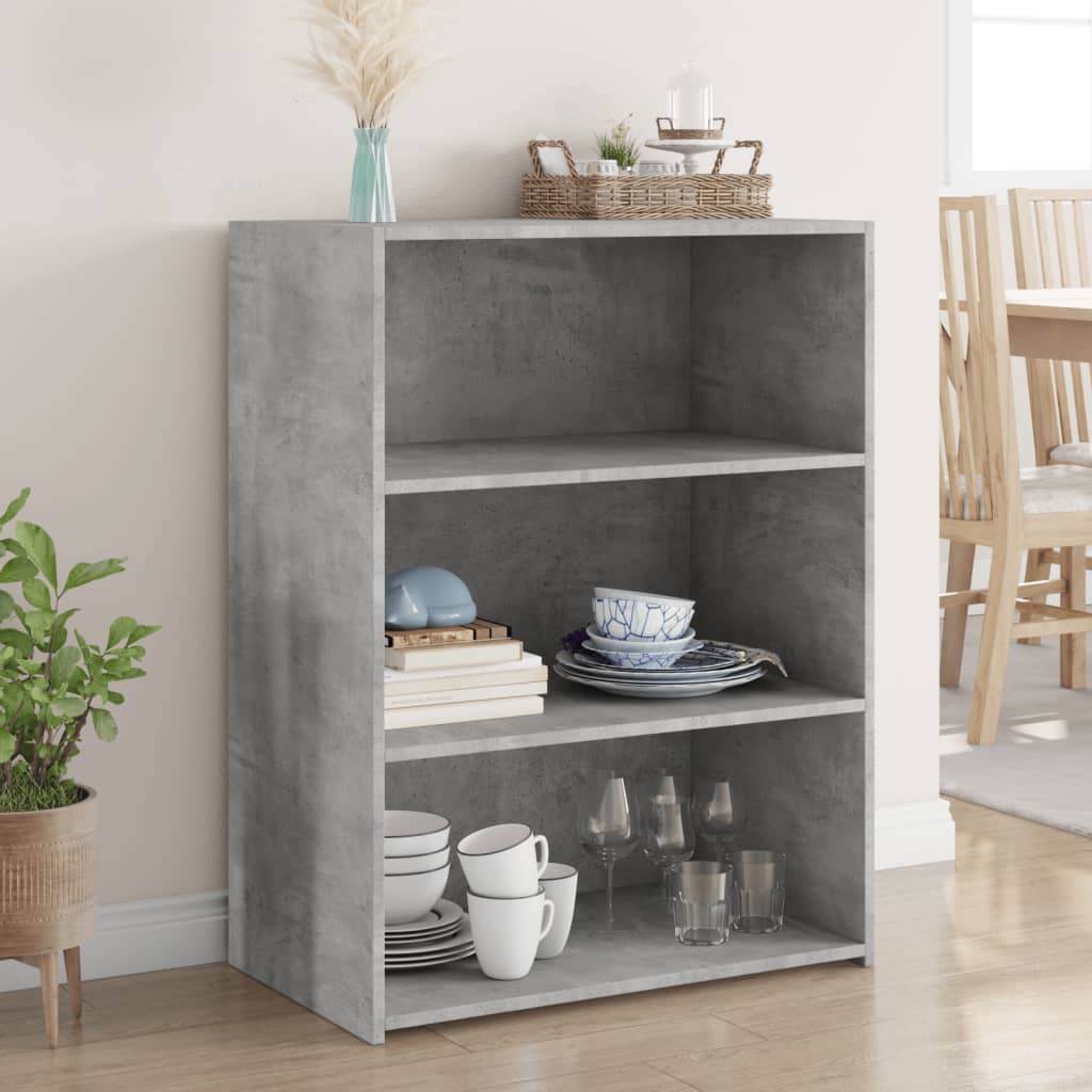 Sideboard Betongrau 70x41x93 cm