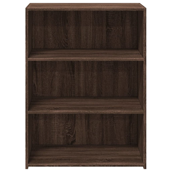 vidaXL Buffet marron aspect chêne 70x41x93 cm Bois d'ingénierie