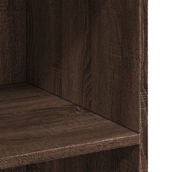 vidaXL Buffet marron aspect chêne 70x41x93 cm Bois d'ingénierie
