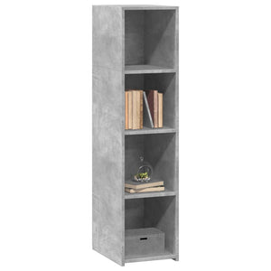 Highboard Betongrau 30x41x124 cm