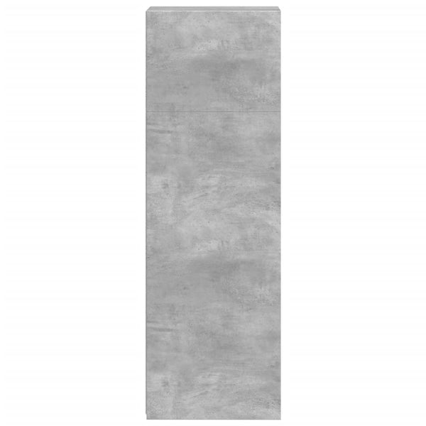 Highboard Betongrau 30x41x124 cm