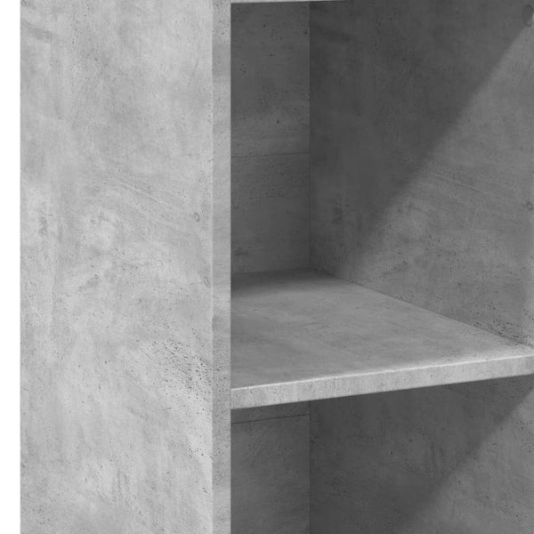Highboard Betongrau 30x41x124 cm