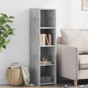 Highboard Betongrau 30x41x124 cm
