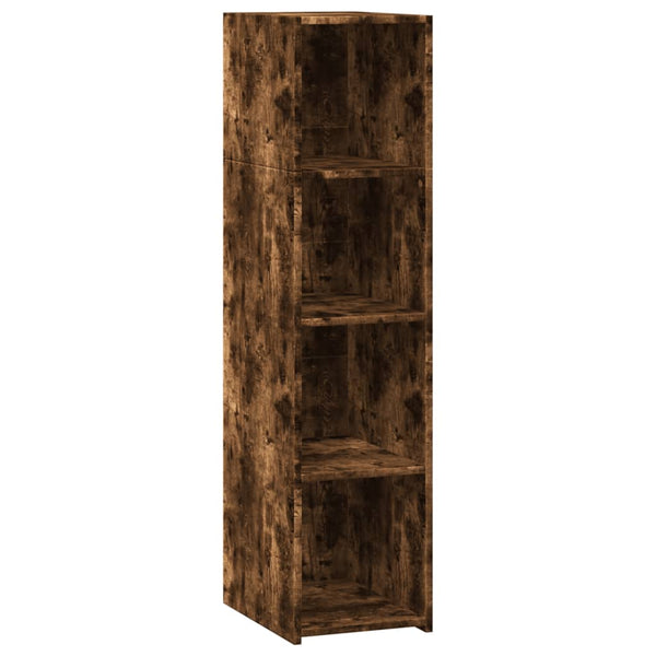 Highboard Räuchereiche 30x41x124 cm