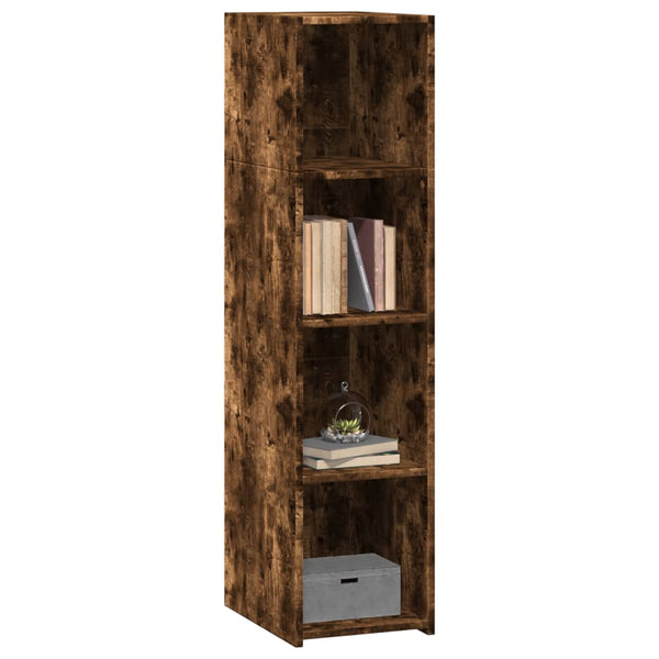 Highboard Räuchereiche 30x41x124 cm