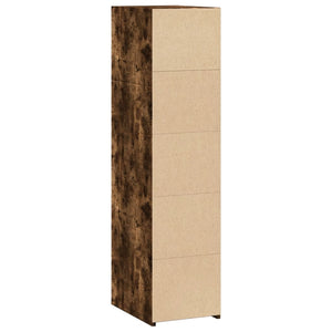 Highboard Räuchereiche 30x41x124 cm