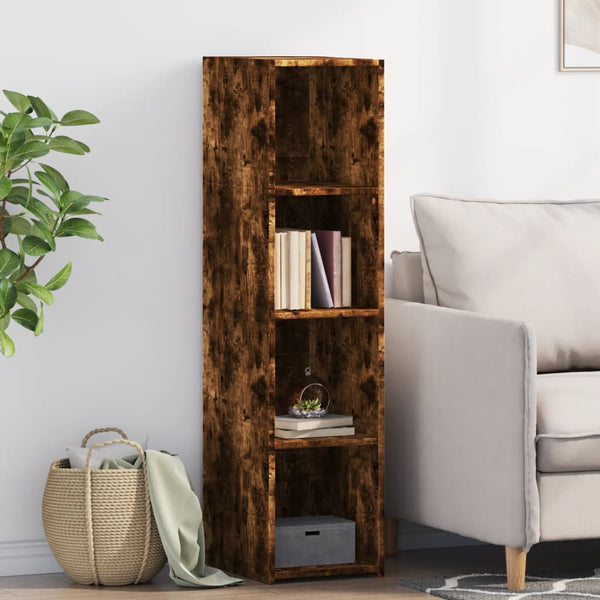Highboard Räuchereiche 30x41x124 cm
