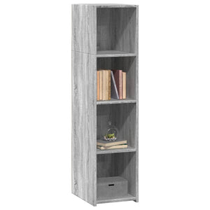 Highboard Grau Sonoma 30x41x124 cm