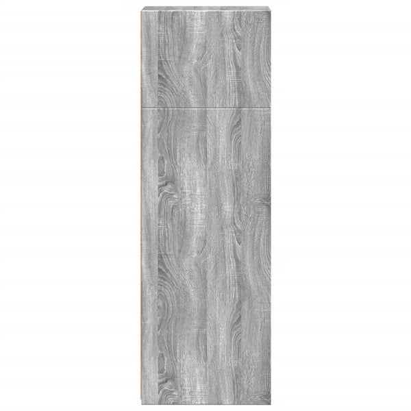 Highboard Grau Sonoma 30x41x124 cm