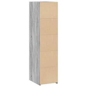 Highboard Grau Sonoma 30x41x124 cm