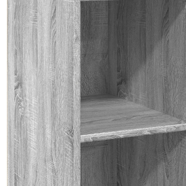 Highboard Grau Sonoma 30x41x124 cm